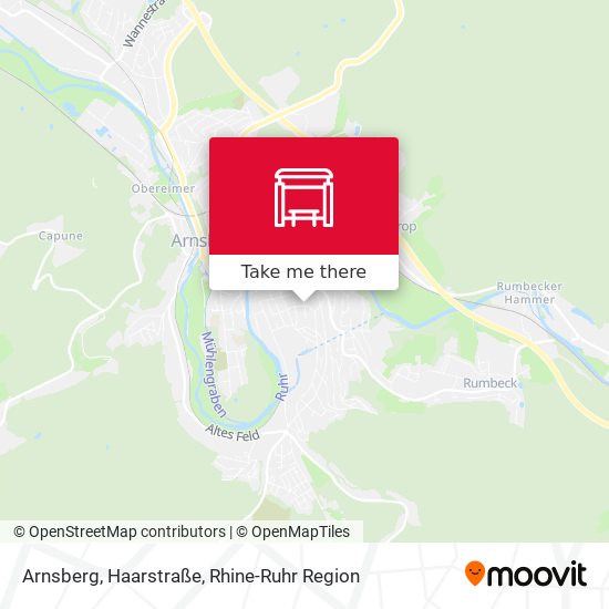 Arnsberg, Haarstraße map
