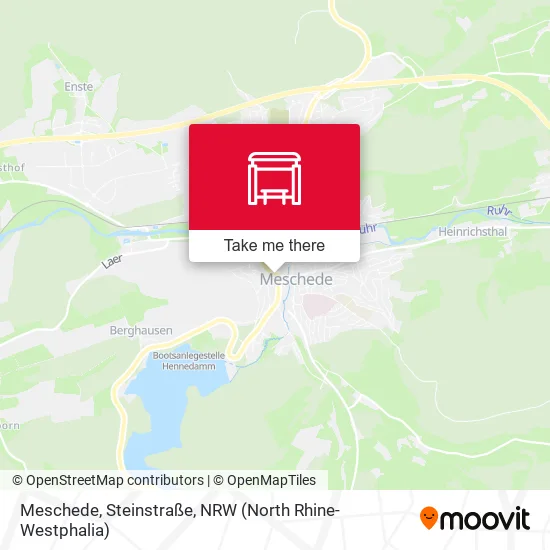 Карта Meschede, Steinstraße