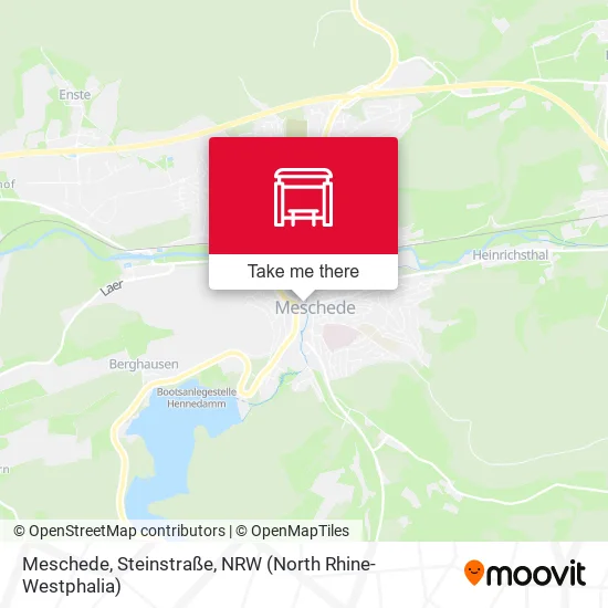 Карта Meschede, Steinstraße