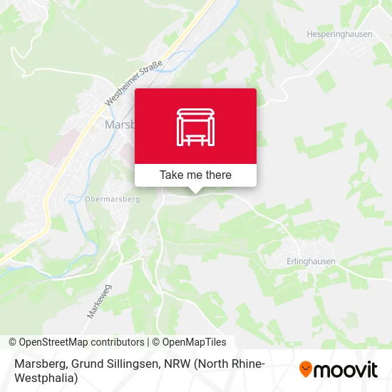 Marsberg, Grund Sillingsen map