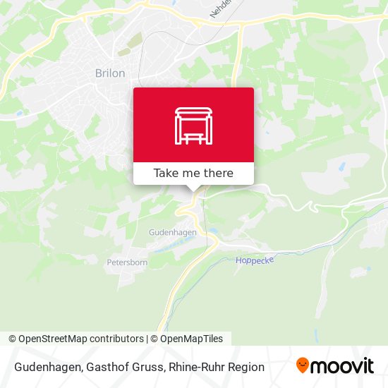 Gudenhagen, Gasthof Gruss map