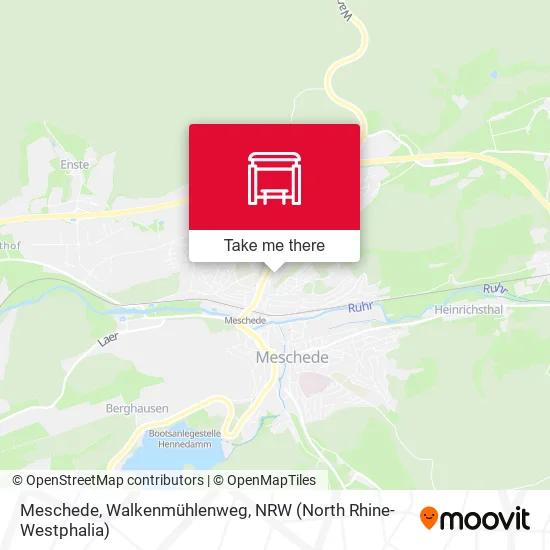 Карта Meschede, Walkenmühlenweg