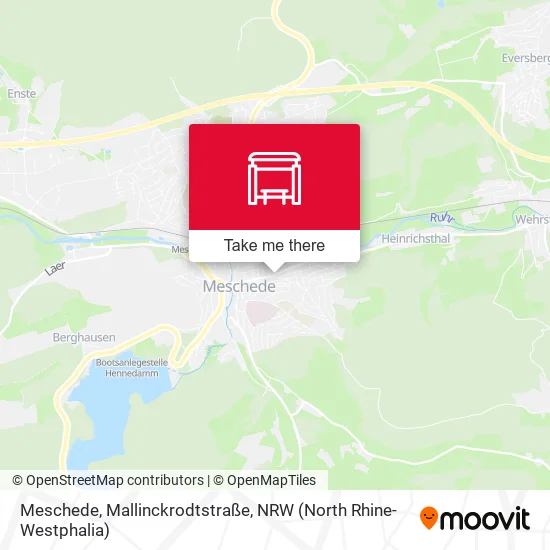 Карта Meschede, Mallinckrodtstraße