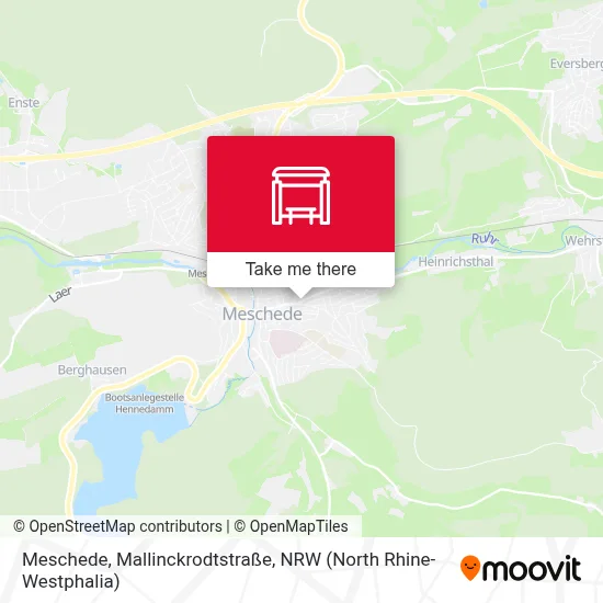 Meschede, Mallinckrodtstraße map