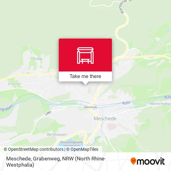 Карта Meschede, Grabenweg