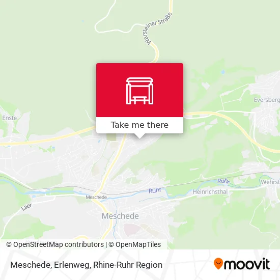 Карта Meschede, Erlenweg