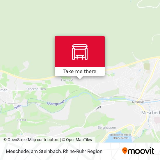 Карта Meschede, am Steinbach