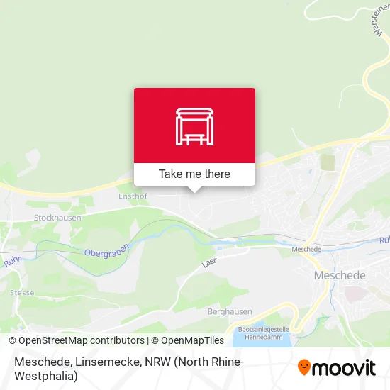 Карта Meschede, Linsemecke