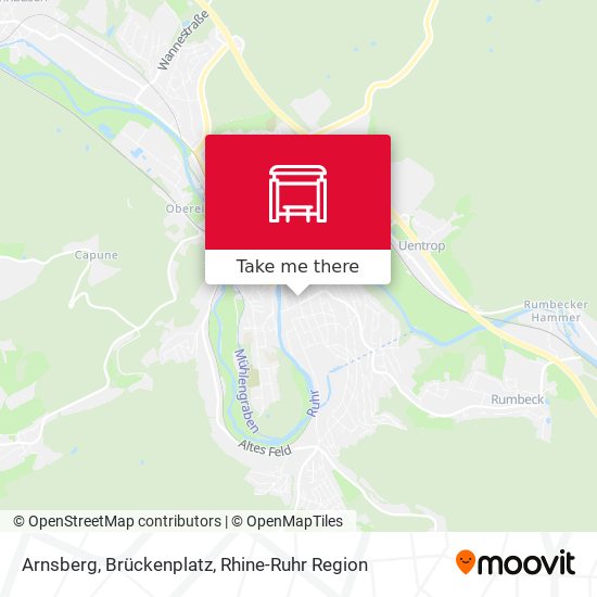 Arnsberg, Brückenplatz map