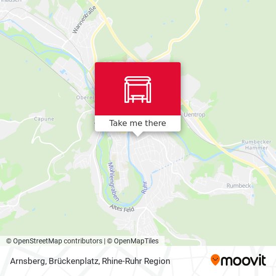 Arnsberg, Brückenplatz map