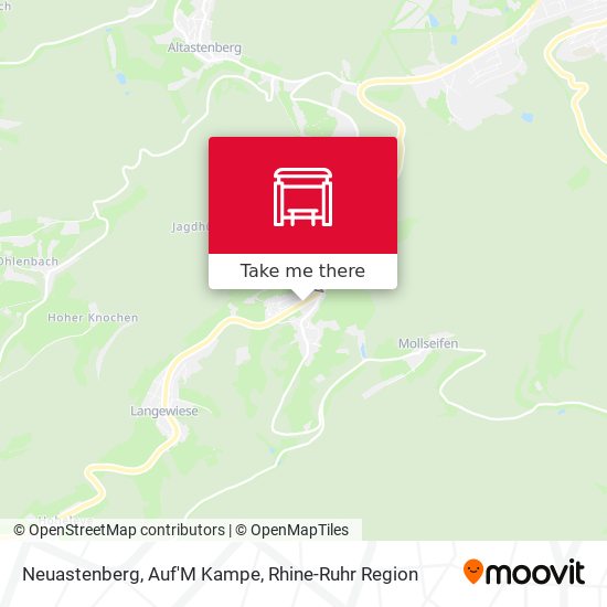 Карта Neuastenberg, Auf'M Kampe