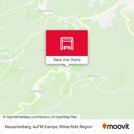 Карта Neuastenberg, Auf'M Kampe
