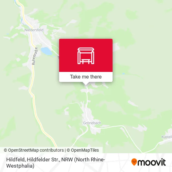 Карта Hildfeld, Hildfelder Str.