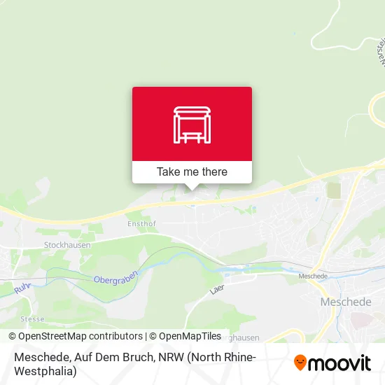 Карта Meschede, Auf Dem Bruch