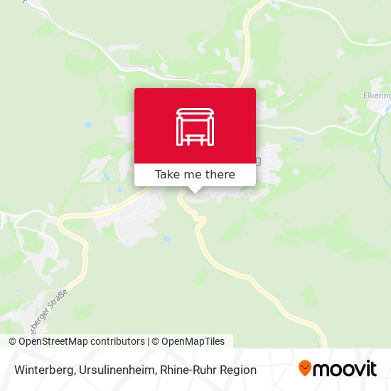 Winterberg, Ursulinenheim map