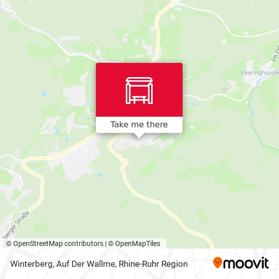 Карта Winterberg, Auf Der Wallme