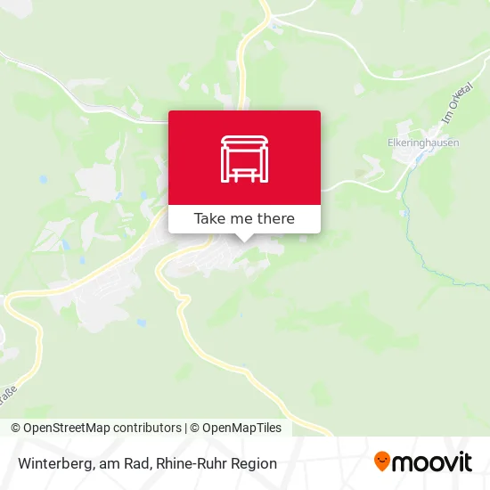 Карта Winterberg, am Rad