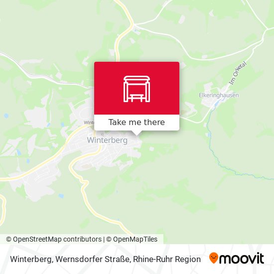Winterberg, Wernsdorfer Straße map