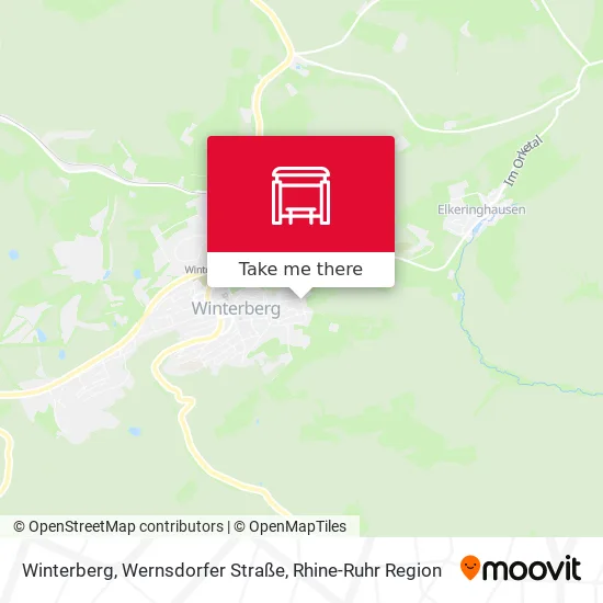 Карта Winterberg, Wernsdorfer Straße