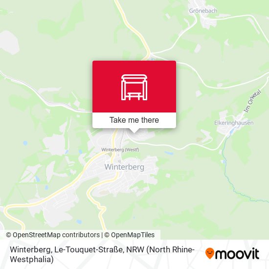 Winterberg, Le-Touquet-Straße map