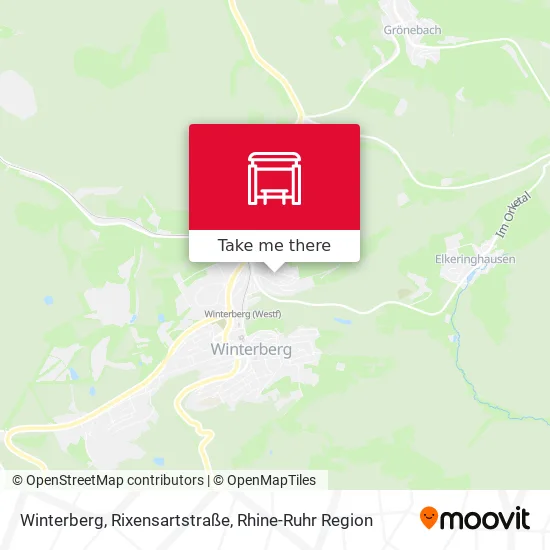Карта Winterberg, Rixensartstraße