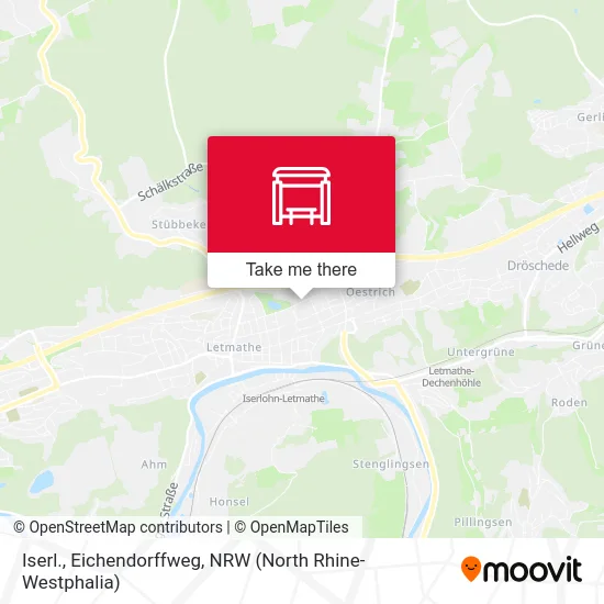 Карта Iserl., Eichendorffweg