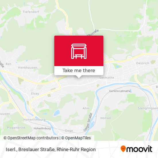Iserl., Breslauer Straße map