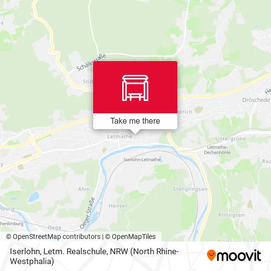 Iserlohn, Letm. Realschule map