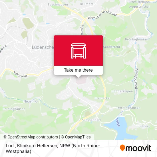 Lüd., Klinikum Hellersen map