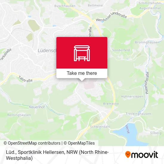 Lüd., Sportklinik Hellersen map