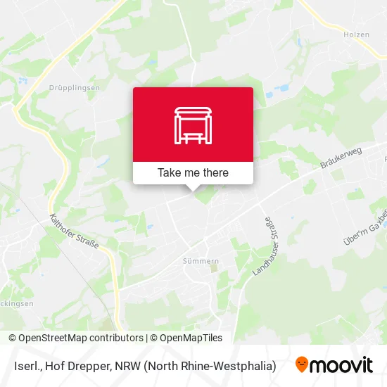 Карта Iserl., Hof Drepper