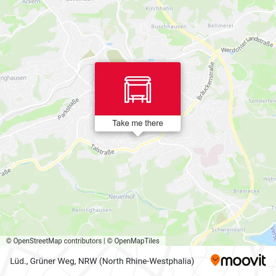 Lüd., Grüner Weg map