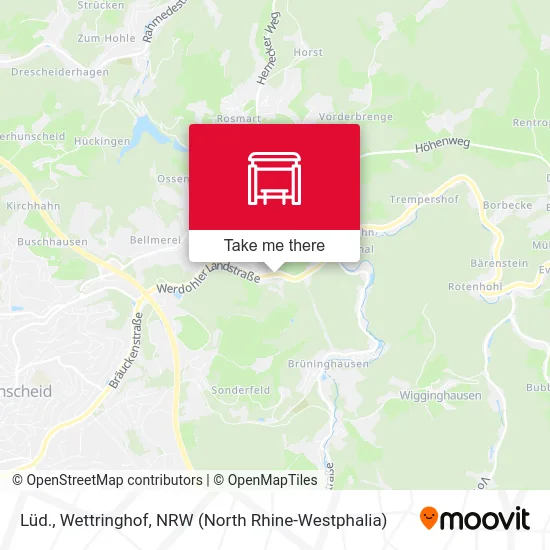 Lüd., Wettringhof map