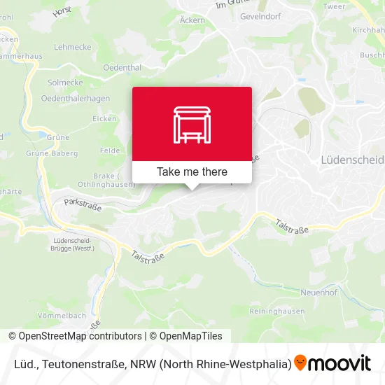 Lüd., Teutonenstraße map