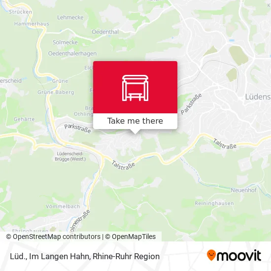 Карта Lüd., Im Langen Hahn