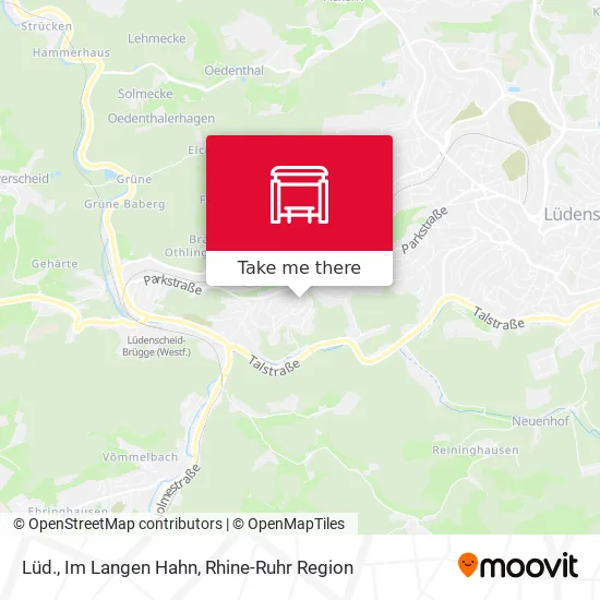 Карта Lüd., Im Langen Hahn