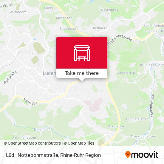 Карта Lüd., Nottebohmstraße