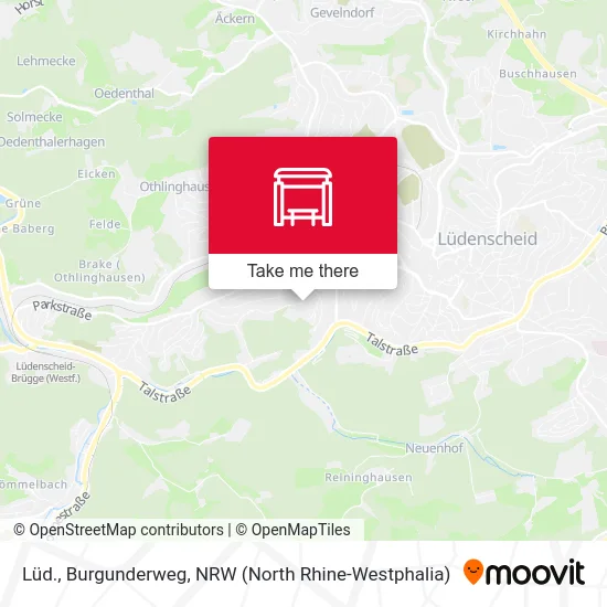 Lüd., Burgunderweg map