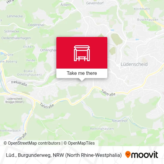 Lüd., Burgunderweg map