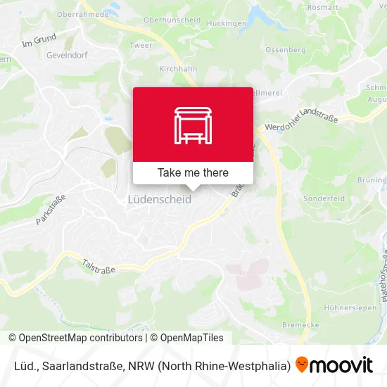 Lüd., Saarlandstraße map