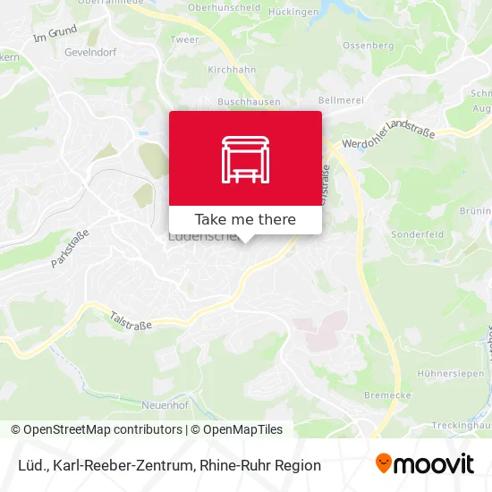 Карта Lüd., Karl-Reeber-Zentrum