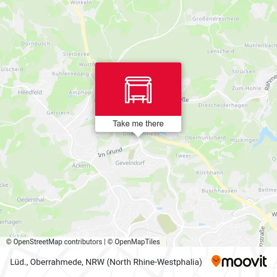 Lüd., Oberrahmede map