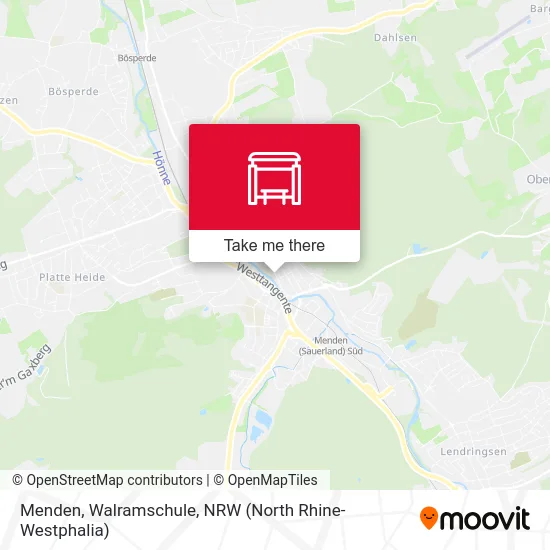 Карта Menden, Walramschule