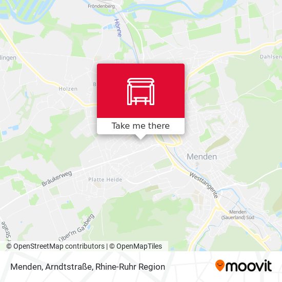 Menden, Arndtstraße map
