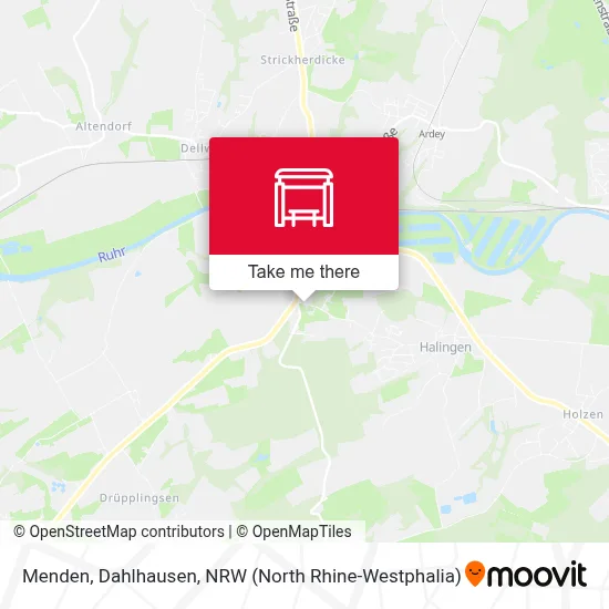 Menden, Dahlhausen map