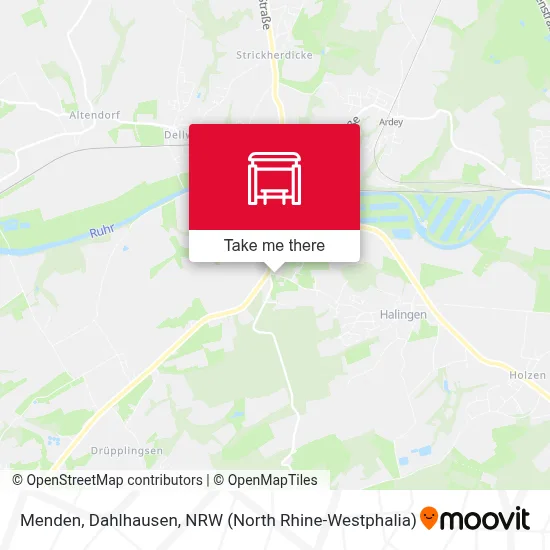 Menden, Dahlhausen map