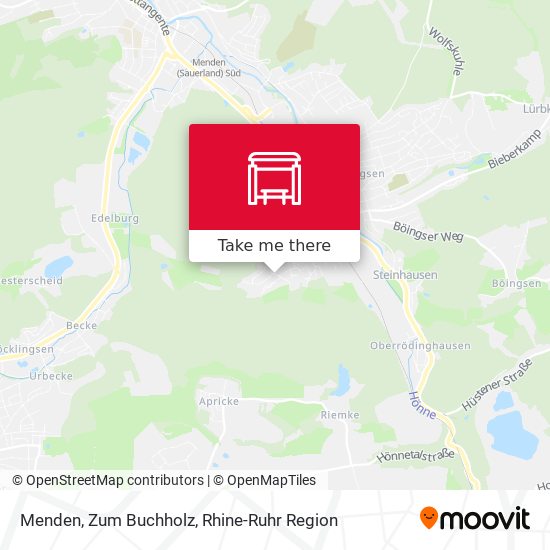 Карта Menden, Zum Buchholz