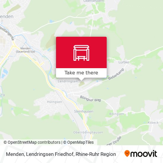 Menden, Lendringsen Friedhof map