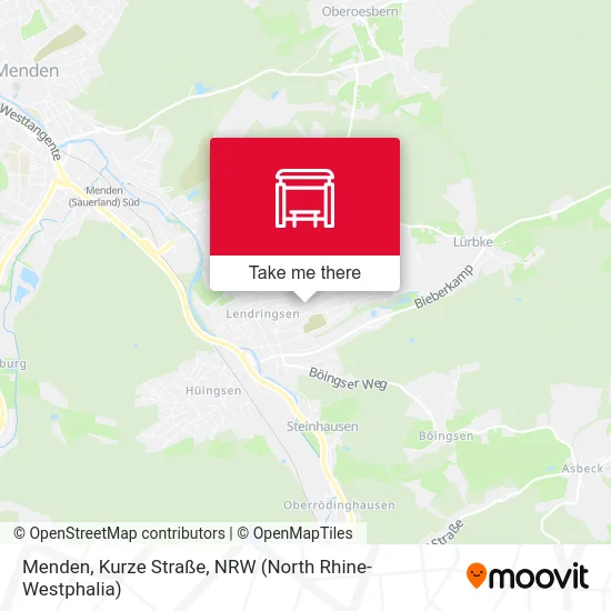 Menden, Kurze Straße map