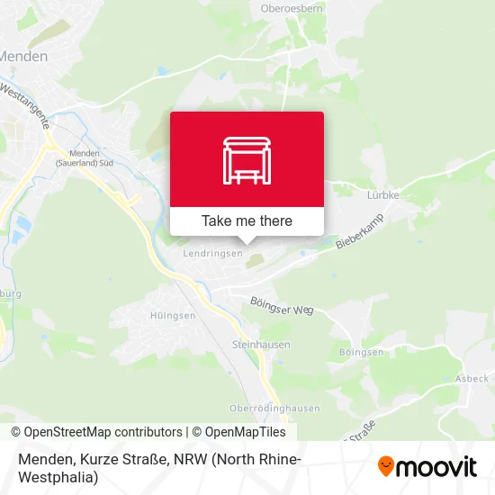 Menden, Kurze Straße map